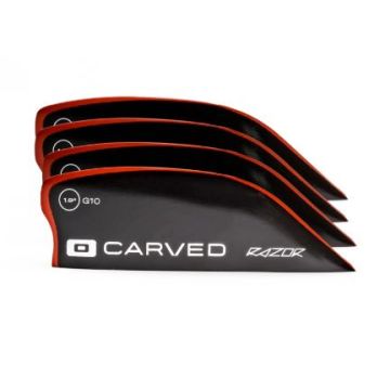 Carved Kite Zubehör CARVED Razor3 Fin Set 1.7'' 4pcs (co) Ersatzteile 1