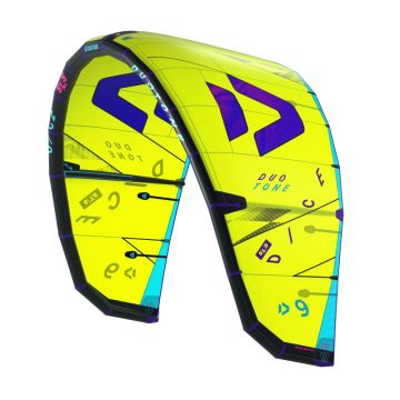 Duotone Tubekite Dice SLS C07:lime/blue 2025 Kites 1