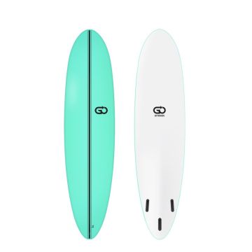 Go Softboards Wellenreiter Surf Range Soft Top Grün 2024 Softboards 1