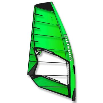 Loftsails Windsurf Segel Switchblade Green 2023 Freeride 1