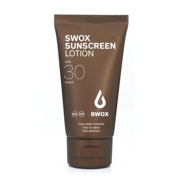 Swox Sonnenschutz Sunscreen Lotion SPF 30 - 50ml weiß (co) Pflegemittel & First Aid 1