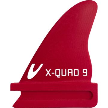 Maui Ultra Fins Windsurf Finne X-QUAD ROT SLOT