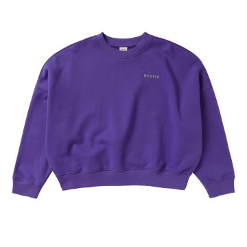 Mystic Pullover Dropped Shoulder Crew Sweat Women 500-Purple Damen 2024 Sweater 1