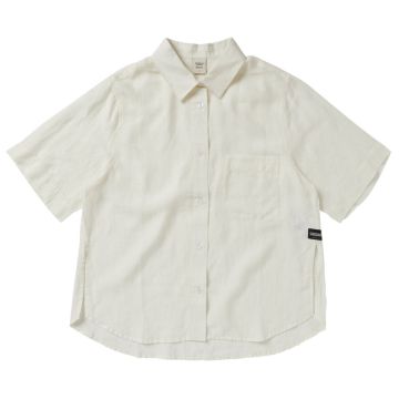 Mystic T-Shirt Linen Shirt 109-Off White Damen 2024 Tops 1