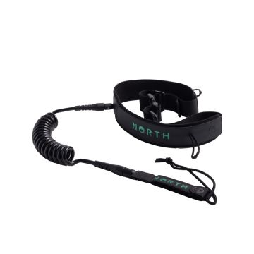 North Wing Leash Waist Board Leash 900-Black 2024 Leashes 1