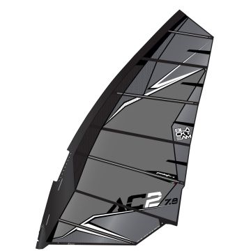 Point 7 Windsurf Segel AC-2 RACING 2 CAM slate grey 2024 Race 1