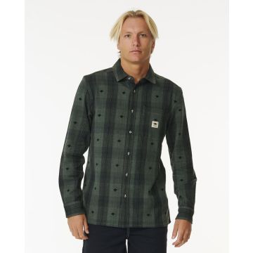 Rip Curl Hemd QUALITY SURF PRODUCTS FLANNEL 7105-WASHED GREEN Herren 2023 Fashion 1