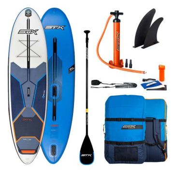 STX iSUP Komplett Set Hybrid Freeride Blue/Orange 2024 SUP 1