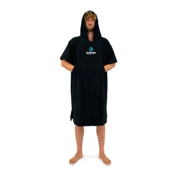Surflogic Poncho Towel Poncho black (co) Accessoires 1