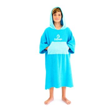 Surflogic Poncho Towel Poncho Junior cyan/turquoise (co) Accessoires 1