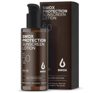 Swox Sonnenschutz Sunscreen Lotion SPF50 150 ml - (co) Sonnenschutz & Kosmetik 1