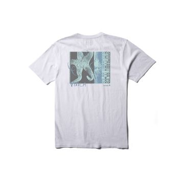 Vissla T-Shirt Asteroidea SS PKT Tee WHT-White Herren 2024 Fashion 1