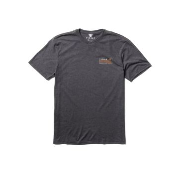 Vissla T-Shirt Wavelengths Comp Lite Eco Performance Tee BLH-Black Heather Herren 2024 Fashion 1